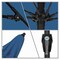 California Umbrella 9' Bronze Aluminum Market Patio Umbrella, Pacifica Sapphire 194061337721 - alternate 2